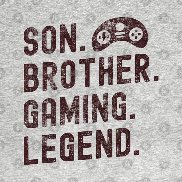 Son Brother Gaming Funny Video Games Lovers by ARTBYHM